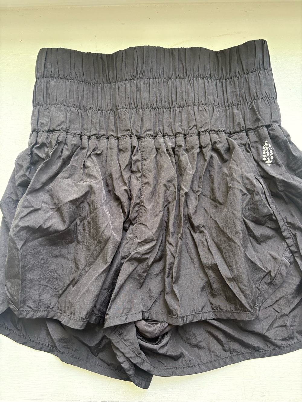 Free People Black Women’s High-Waist Shorts